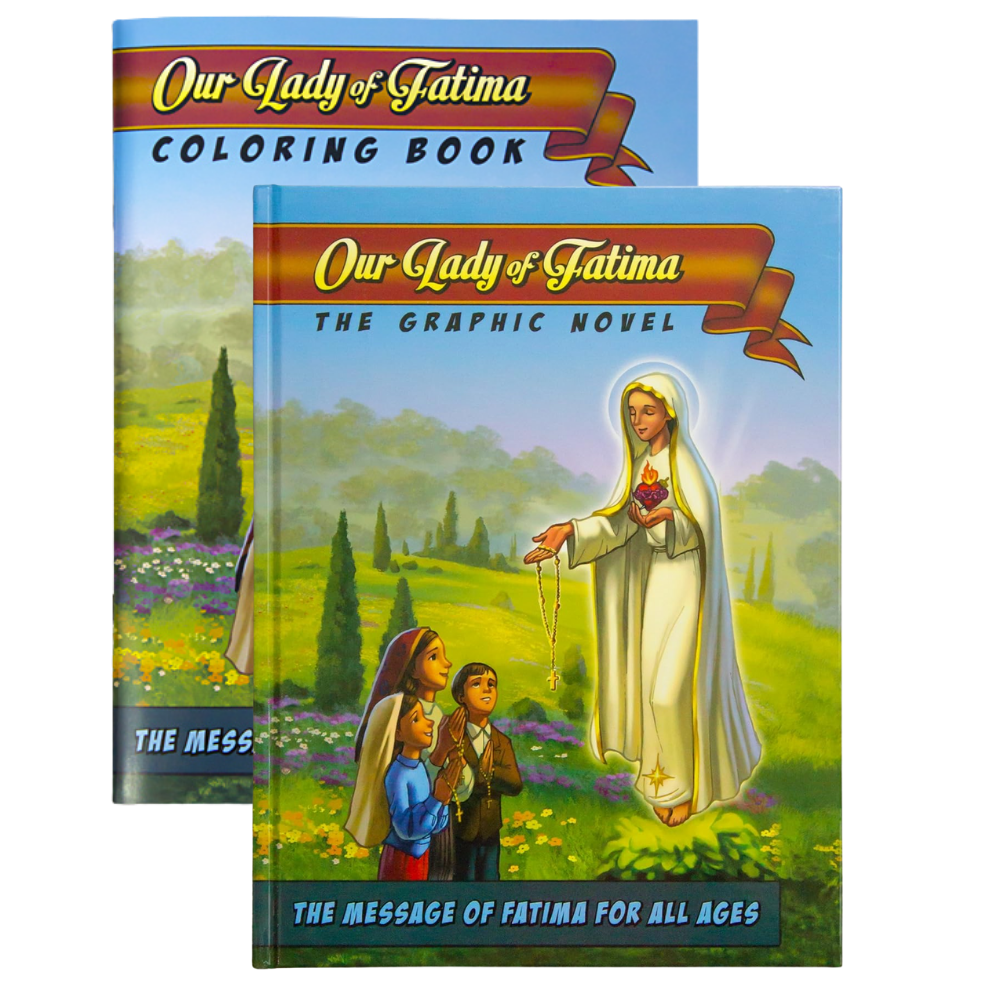 Our Lady of Fatima Graphic Novel + Free Coloring Book