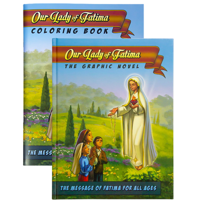 Our Lady of Fatima Graphic Novel + Free Coloring Book