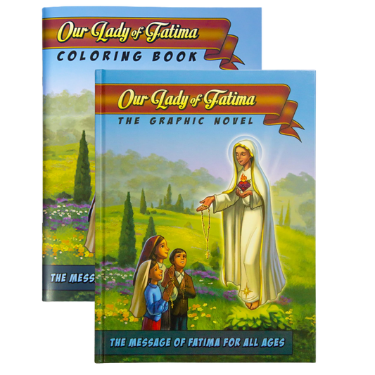 Our Lady of Fatima Graphic Novel + Free Coloring Book