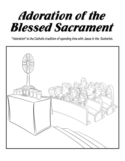 ADVENT coloring page