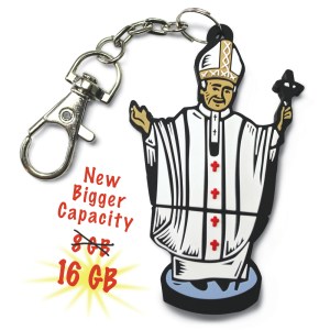16GB Saint John Paul II Flash Drive-10 Pack