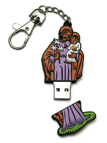 16GB Saint Joseph Flash Drive-10 Pack