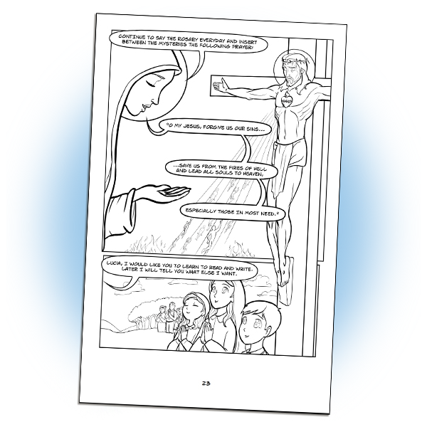 Our Lady of Fatima Coloring Book-10 pack