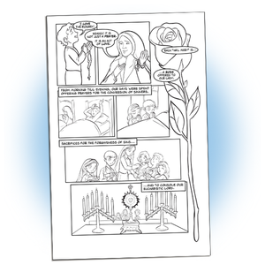 Our Lady of Fatima Coloring Book-10 pack