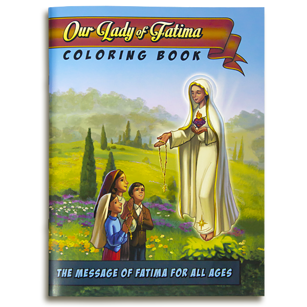 Our Lady of Fatima Coloring Book-10 pack