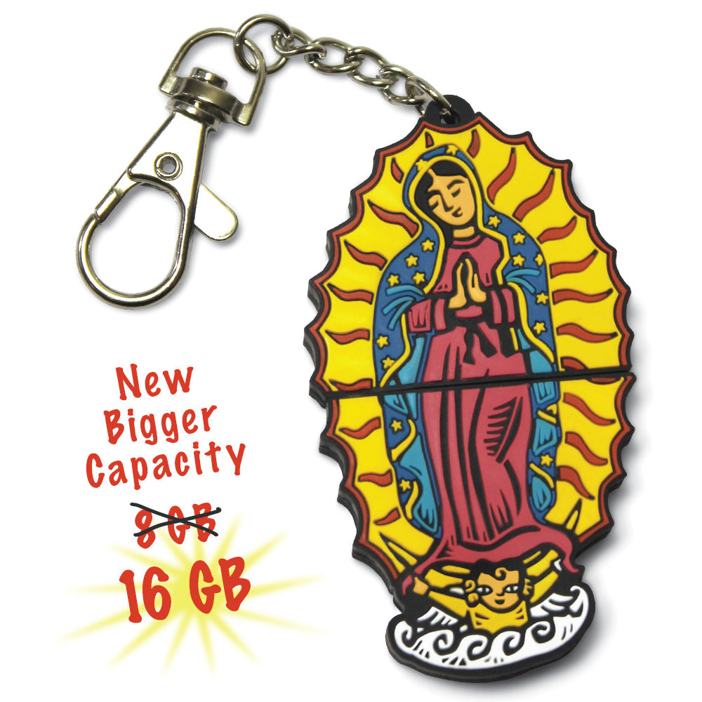 16GB Our Lady of Guadalupe Flash Drive-10 Pack