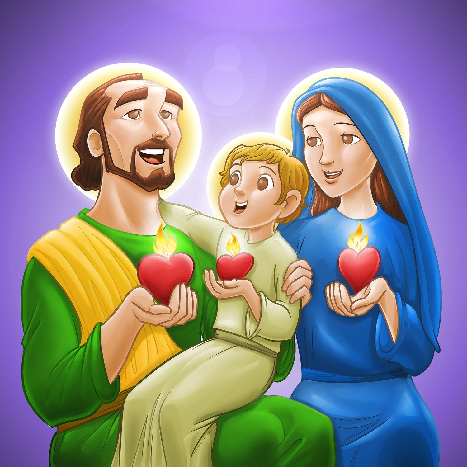 Coloring Page-St. Joseph
