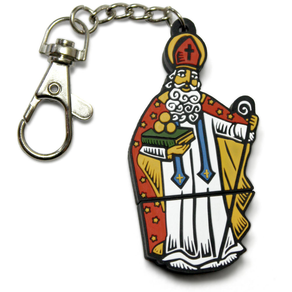 8GB Saint Nicholas Flash Drive-10 Pack