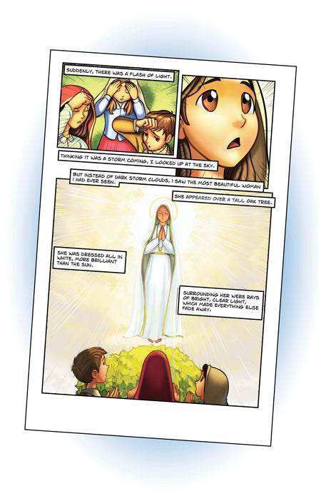 Our Lady of Fatima Graphic Novel + Free Coloring Book