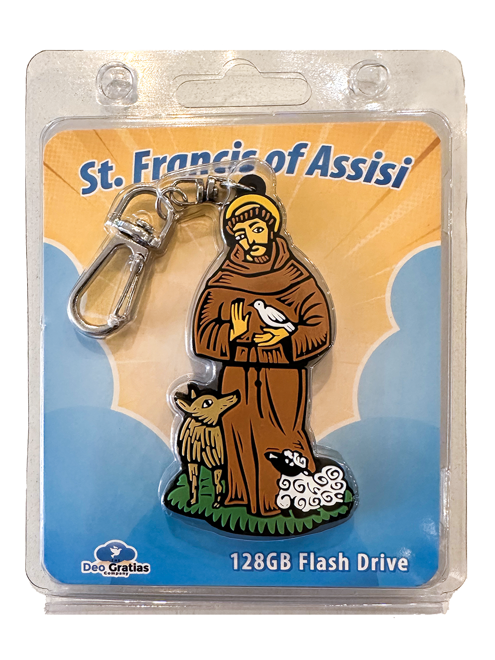 Private: 16GB Saint Francis Flash Drive-10 Pack