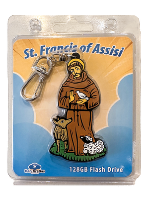 Private: 16GB Saint Francis Flash Drive-10 Pack