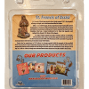 Saint Francis keychain in its retail package